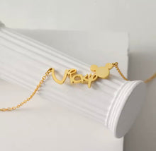 Load image into Gallery viewer, Disney Luxe Name Necklace