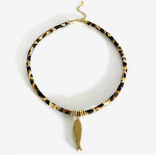 Load image into Gallery viewer, Leopard Charm Necklace
