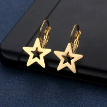 Load image into Gallery viewer, FLOATING STAR LUXE EARRINGS
