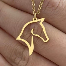 Load image into Gallery viewer, Horse Head Necklace
